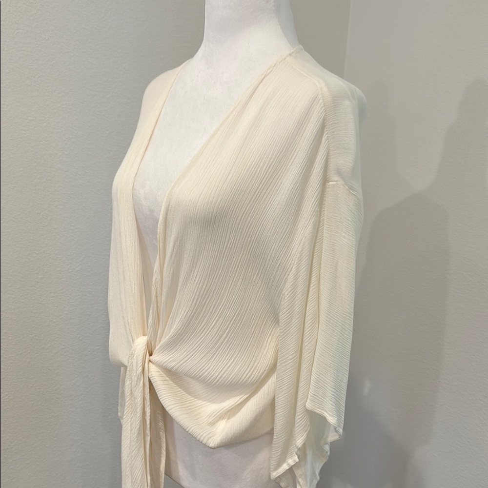 HYFVE White Tie-Front Shrug - Picture 7 of 11